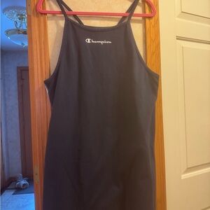Champion Women's Navy Slip Dress with Logo